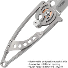 Load image into Gallery viewer, Gentleman Snap Lock Folding Knife: 2.55" Satin Blade with Quick Release Lanyard