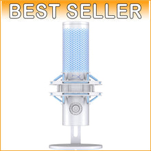 Load image into Gallery viewer, HyperX Quadcast 2 Frost – Bluetooth Podcast Microphone with One-Touch Recording