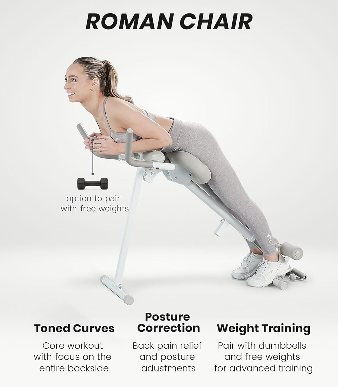 4-in-1 Home Gym Equipment: Rowing Machine, Leg Press & More - Compact Design