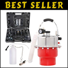 Load image into Gallery viewer, Professional Pneumatic Brake Fluid Bleeder Set with Waste Oil Collection Bottle