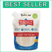 Load image into Gallery viewer, Real Salt - Unrefined Ancient Sea Salt 26oz Pouch, 6 Pack for Flavor Enthusiasts