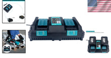 Load image into Gallery viewer, Simultaneous Dual Port Charger for 18V/36V Batteries - Improves Tool Performance