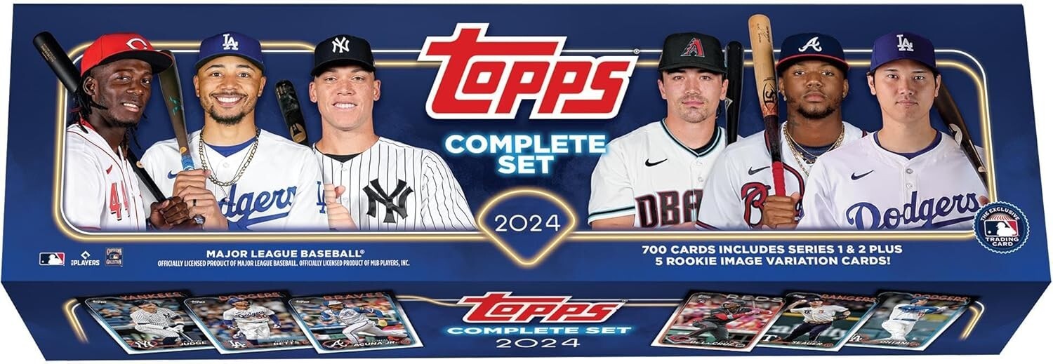 2024 Baseball Complete Card Set - Factory Sealed, Lightweight & Portable