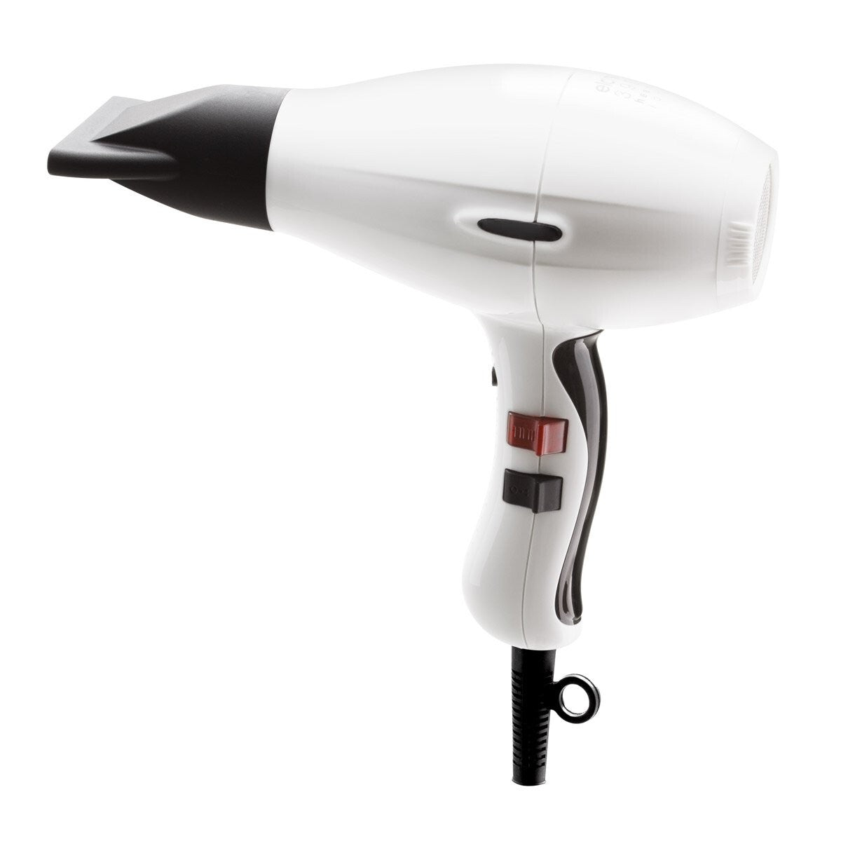 Healthy Ionic Hair Dryer - Lightweight, Compact Design with Two Nozzles Included