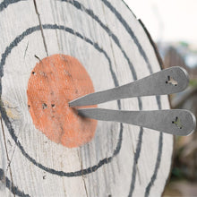 Load image into Gallery viewer, Spear Point Throwing Spike Set (6-Pack) with Protective Sheath for Outdoor Fun