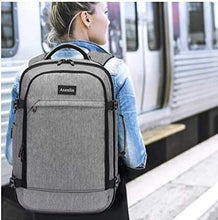 Load image into Gallery viewer, Premium 40L Laptop Travel Backpack with 3 Packing Cubes - Perfect for Weekenders