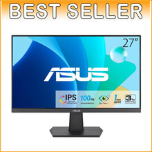 Load image into Gallery viewer, 27" Frameless Full HD Monitor - 1ms Response, 100Hz Refresh for Smooth Viewing