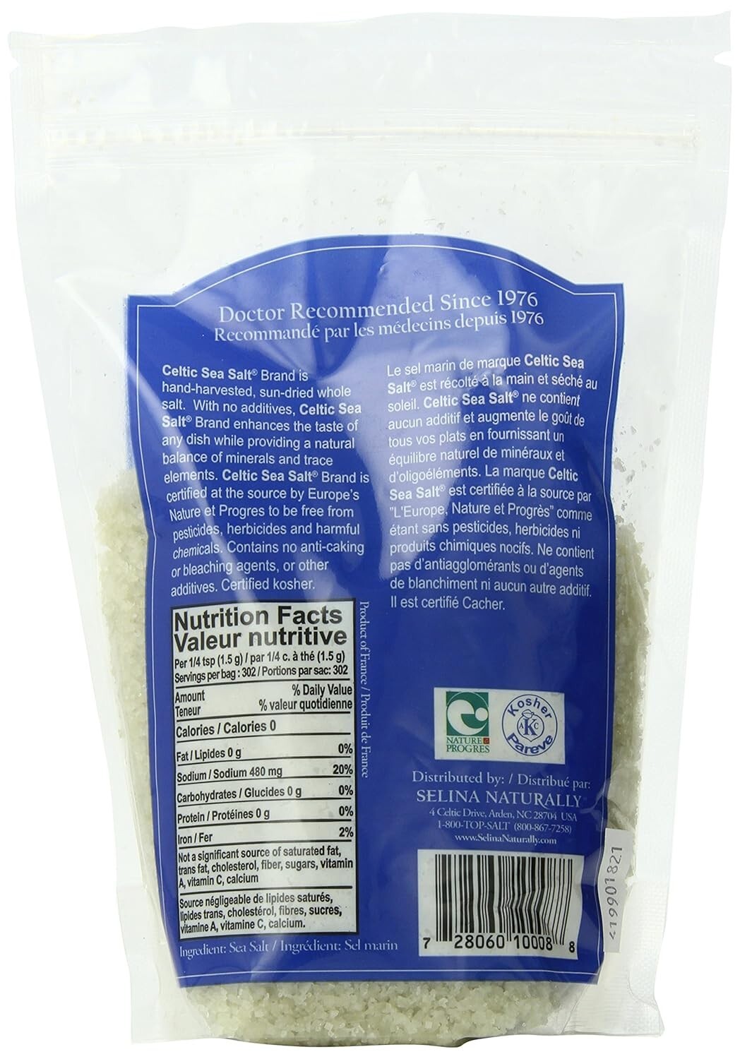 Trusted Light Grey Sea Salt in Resealable Bags - Perfect for Cooking & Baking