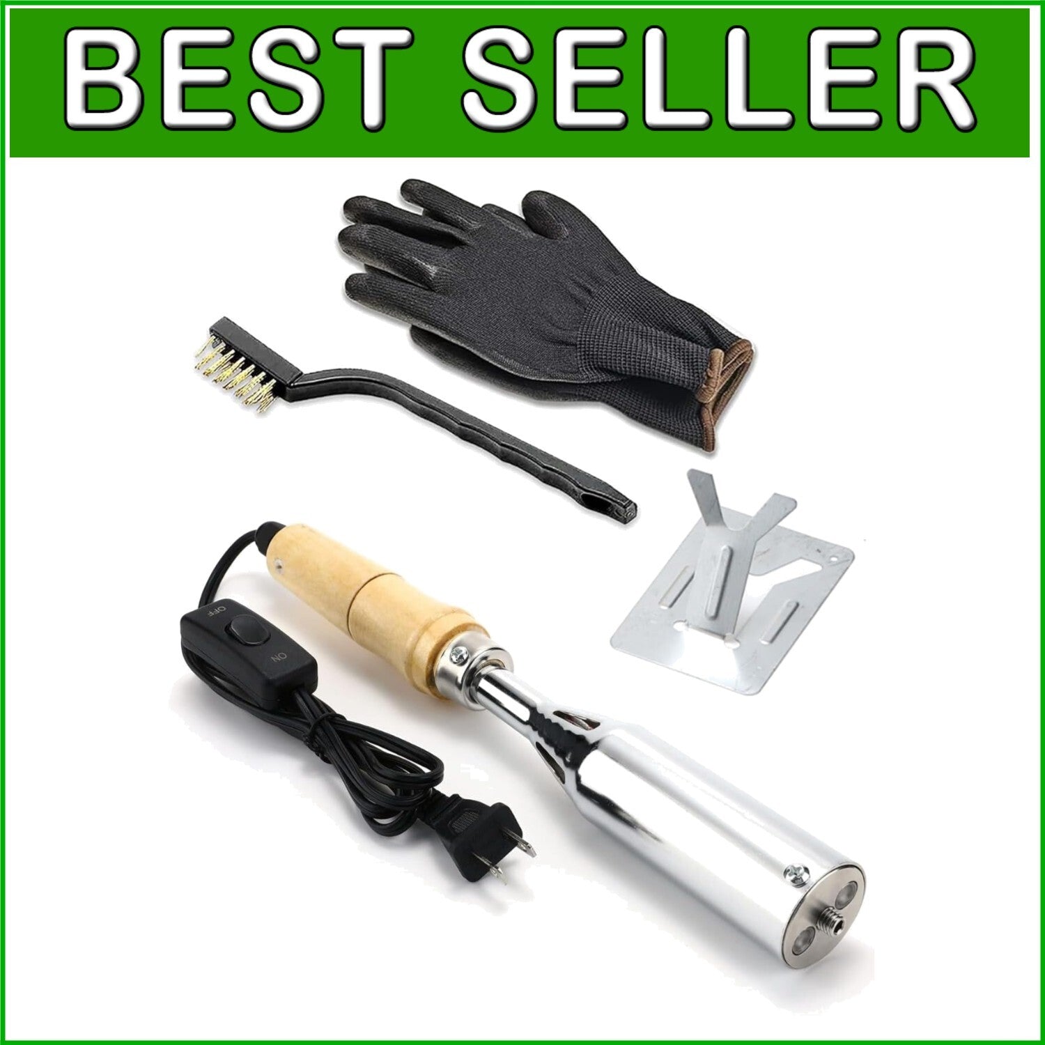 Versatile Electric Branding Iron with Chisel Head – Ideal for Crafts and Gifts