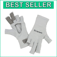 Load image into Gallery viewer, Unisex Solarflex Fishing Sungloves: Comfortable, Lightweight, and UV-Resistant
