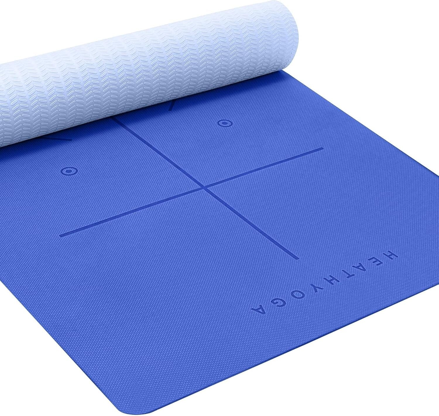 Extra Large Non-Slip Yoga Mat - Eco-Friendly 72"x26" for All Practice Levels
