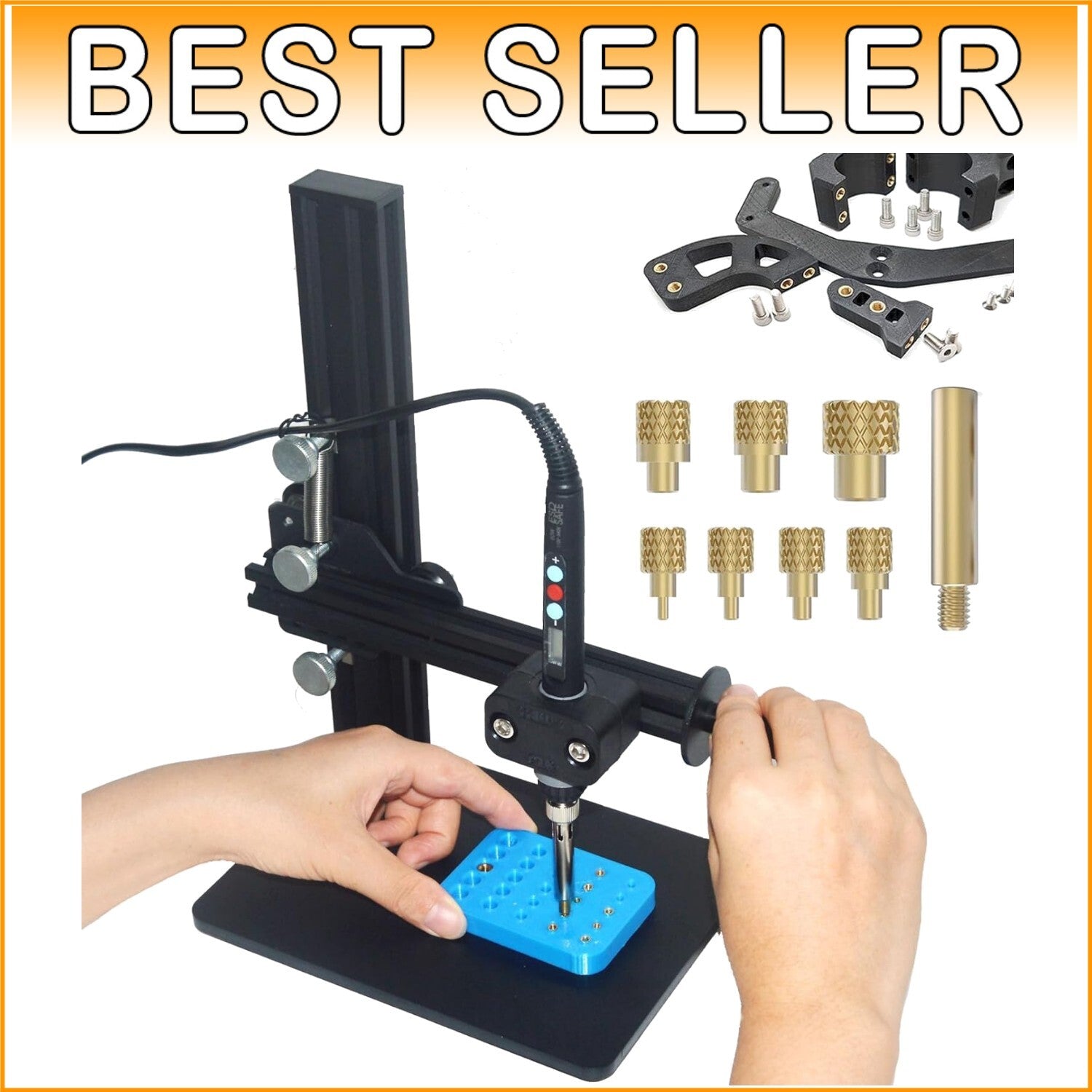 Vertical Heat Press Machine - Premium Tool for 3D Printing Inserts M2 ...
