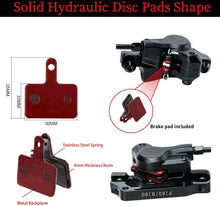 Load image into Gallery viewer, Versatile Bike Hydraulic Brake Set with Easy Assembly and Maintenance Features