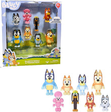 Load image into Gallery viewer, Bluey Family and Friends 8-Pack: Articulated 2.5-Inch Collectible Figures