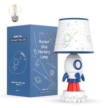 Load image into Gallery viewer, Stylish Resin Rocket Lamp with Fade-Resistant Shade - Perfect for Nurseries