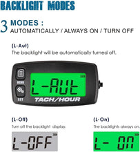 Load image into Gallery viewer, Dual Digital Hour Meter &amp; RPM Reader - Essential for Lawn Tractors &amp; Generators