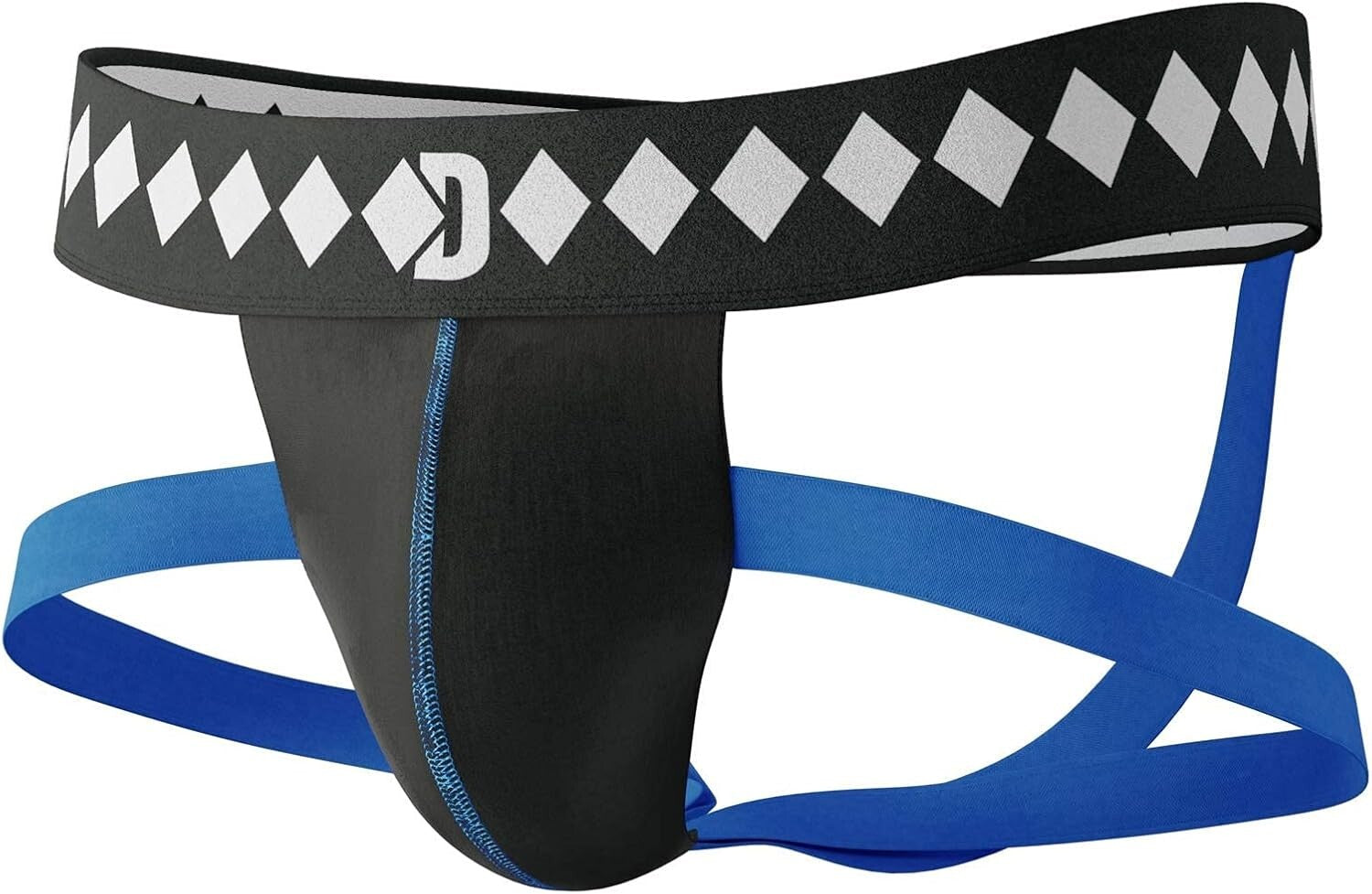 4-Strap No Shift Jock Strap & Athletic Cup for Ultimate Groin Protection