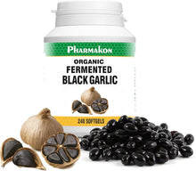 Load image into Gallery viewer, Organic Black Garlic Soft Capsules - Bioavailable Wellness Boost, 240 Count