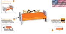 Load image into Gallery viewer, Thermo-Poultry 40W Brooder Heater for Up to 30 Chicks - MET Certified Safety