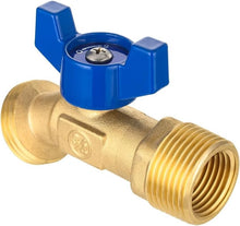 Load image into Gallery viewer, Pack of 5 Brass 1/4-Turn Outdoor Spigot Valves - Efficient Hose Bibb Connectors