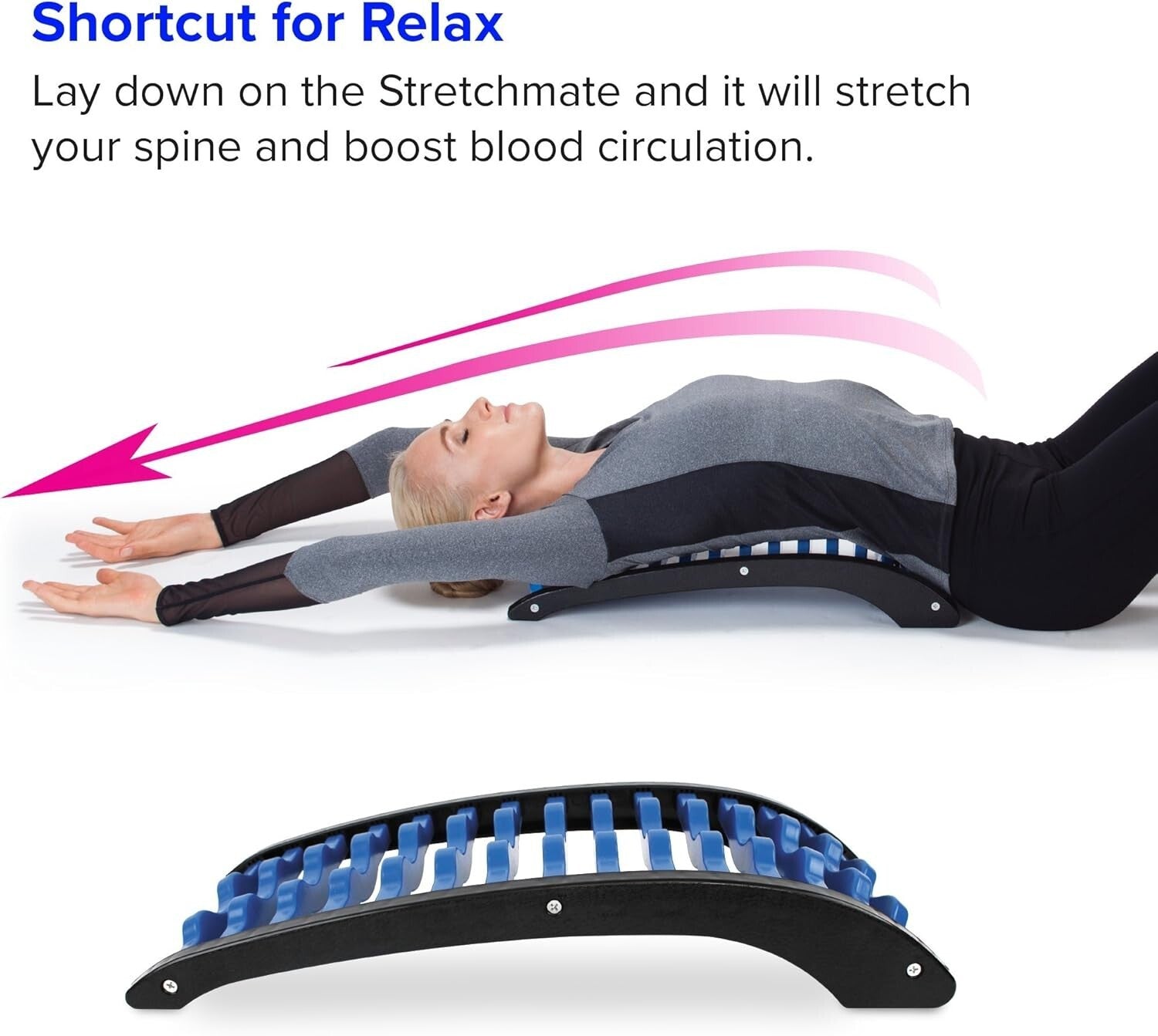 Daiwa Felicity Lightweight Back Support for Posture and Flexibility Improvement