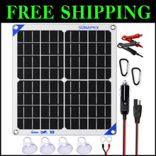 Load image into Gallery viewer, High-Efficiency 20W Solar Panel Charger with Built-in Controller for 12V Systems