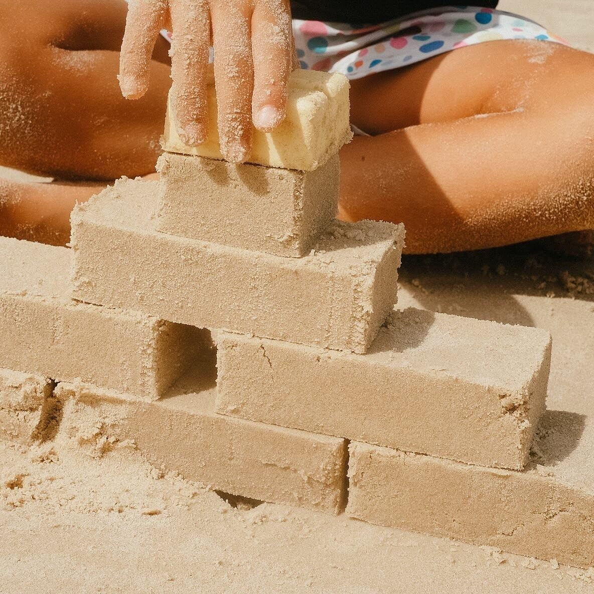Durable Sand Castle Building Kit - 9 Travel-Friendly Molds & Toys for Kids