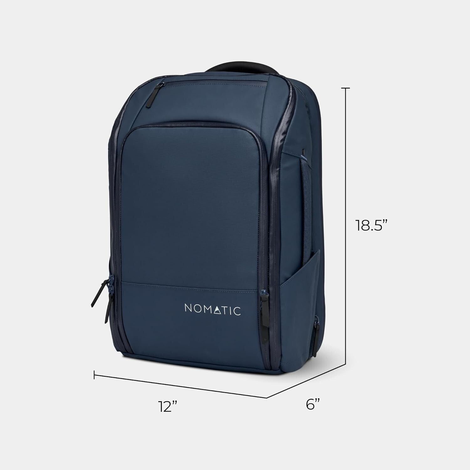 TSA-Friendly Water-Resistant Travel Backpack - Expandable & Organized Design
