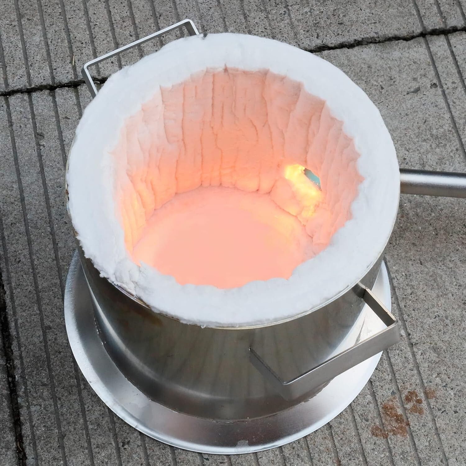 Ceramic Insulation Blanket 60"x24"x1" - Fireproof for Wood Stoves & Pizza Ovens