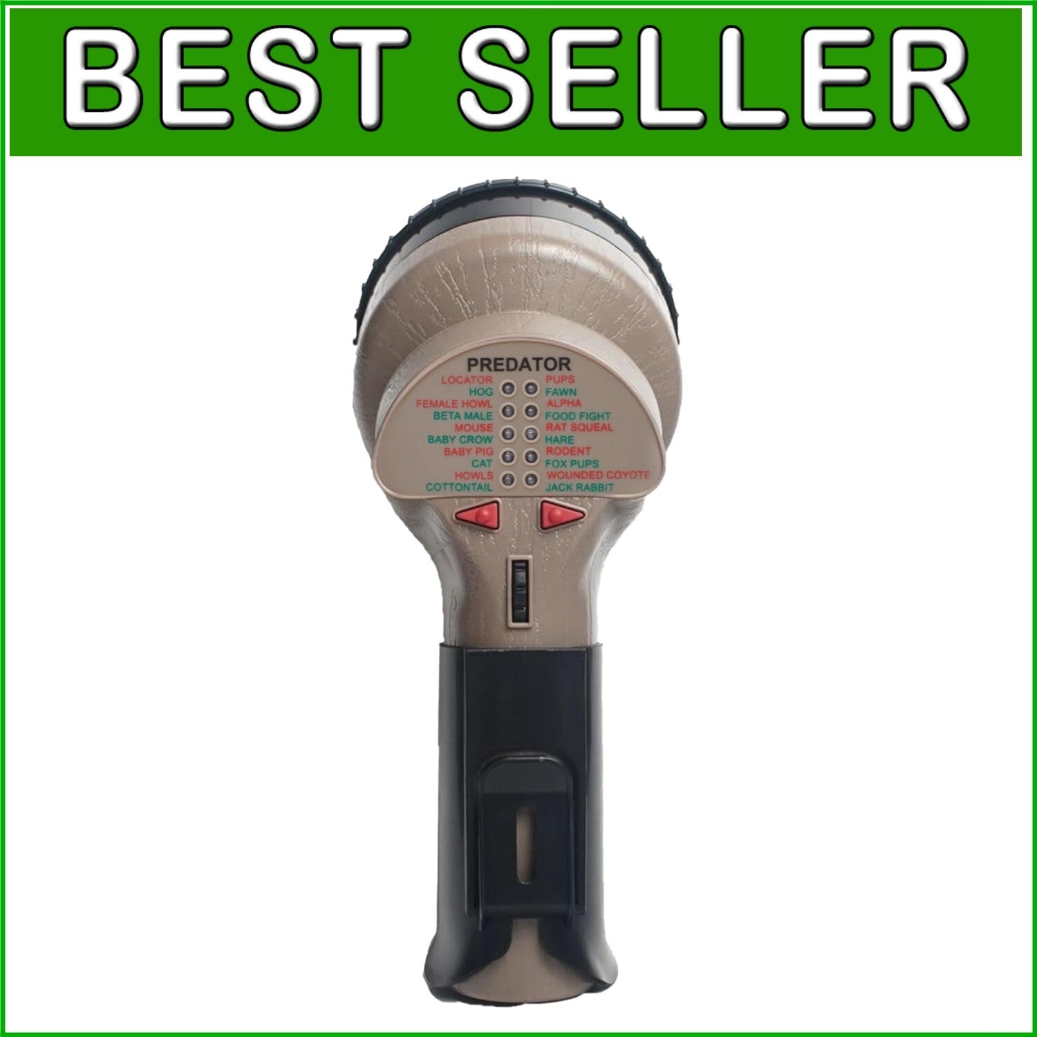 120+ Decibel Handheld Caller with 20 Proven Predator Calls - Lightweight Design