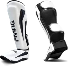 Load image into Gallery viewer, Lightweight Adjustable Shin Guards for MMA &amp; Kickboxing - Professional Leg Gear