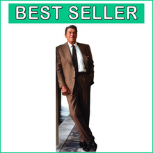 Load image into Gallery viewer, Ronald Reagan 74" Life-Size Cardboard Cutout - Iconic Political Party Decoration