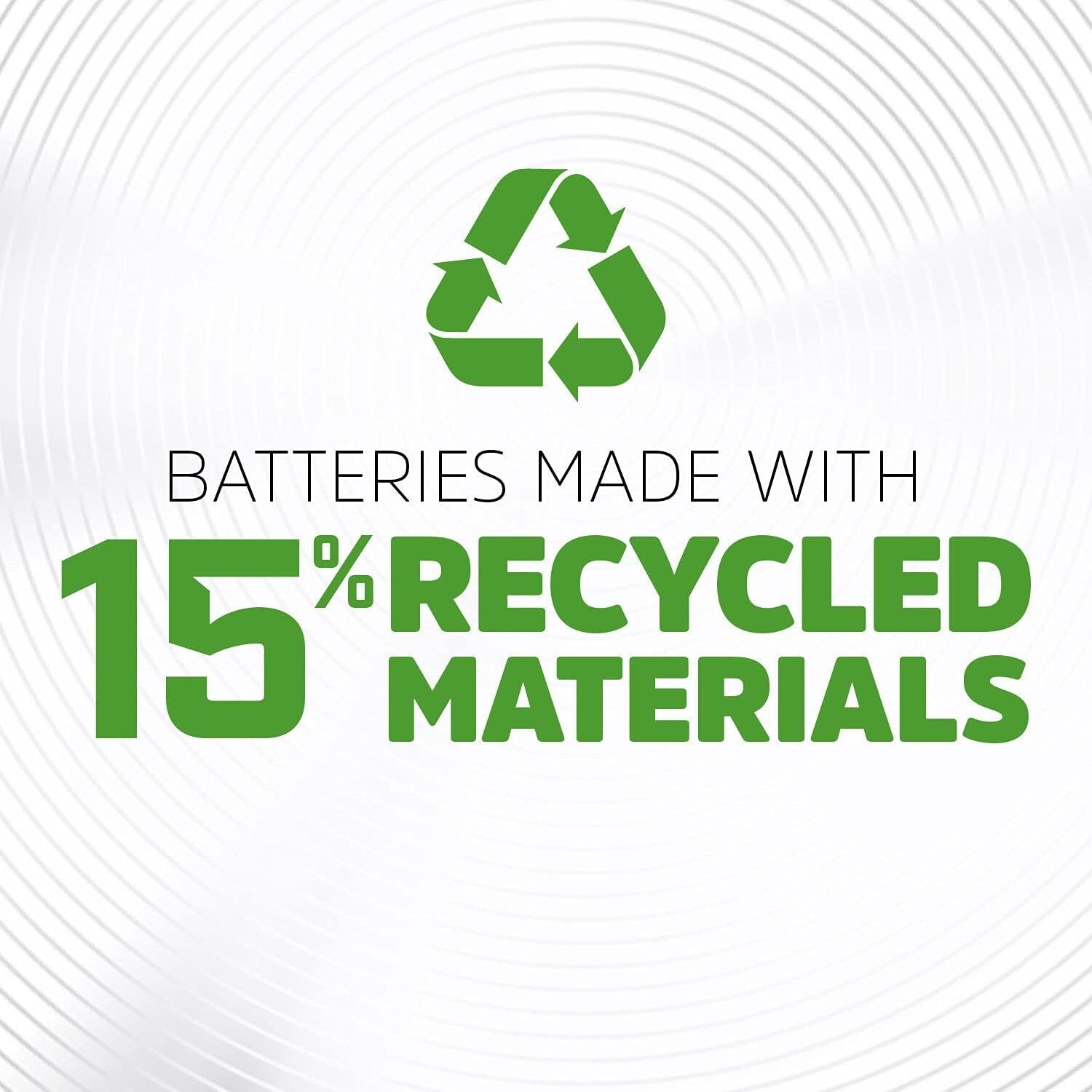 16 Count Rechargeable AA Batteries with Leak-Proof Design & 5-Year Lifespan