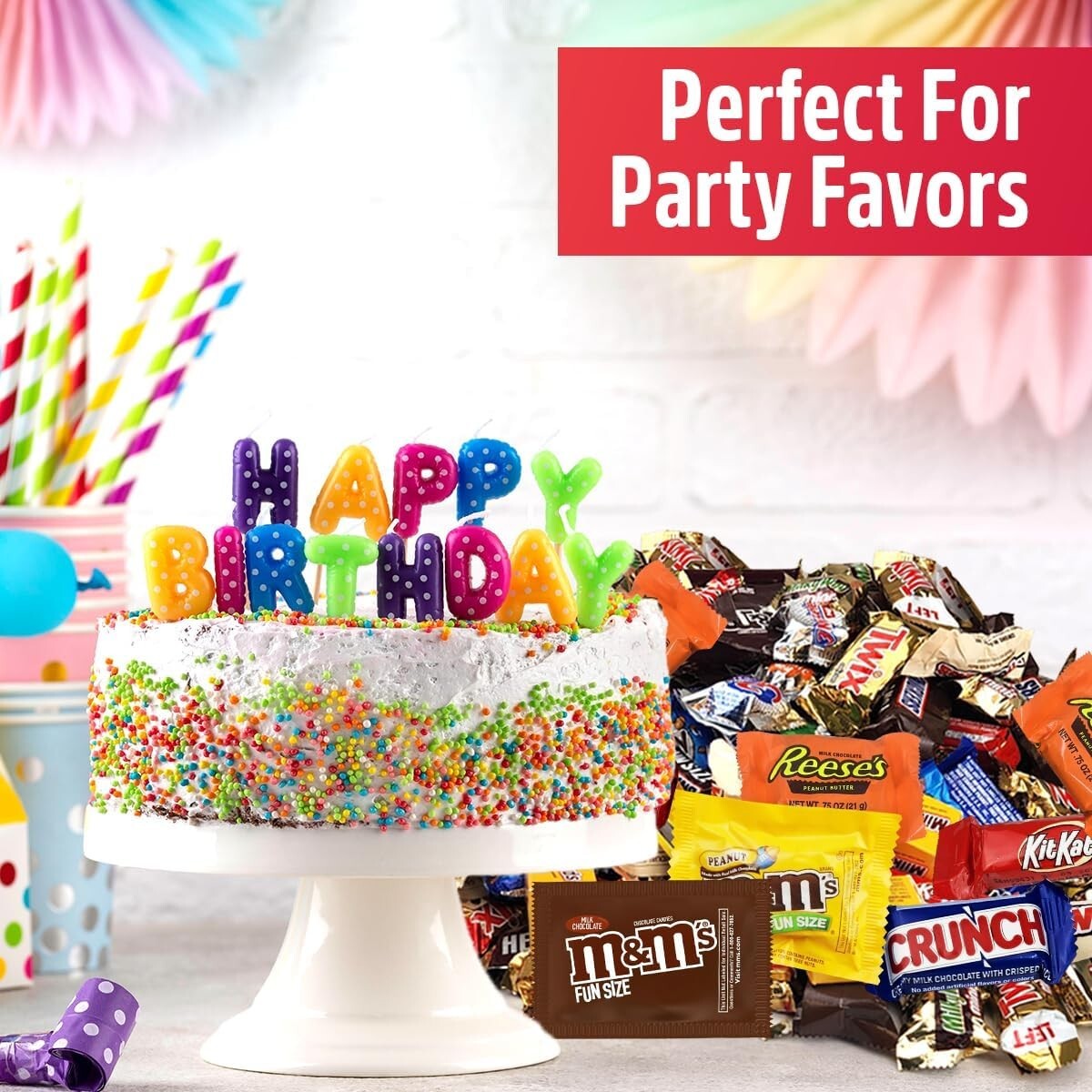 Assorted 5 LB Chocolate Candy Mix, Includes Snickers, Twix & More - Share Joy!