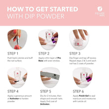 Load image into Gallery viewer, Long-Lasting 4-Color Dip Powder Nail Kit - Infused with Calcium &amp; Vitamin E