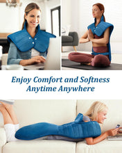 Load image into Gallery viewer, 6 Heat Settings &amp; Plush Weighted Heating Pad - Perfect for Ultimate Relaxation