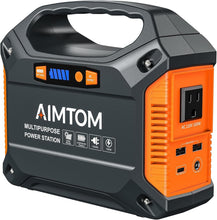 Load image into Gallery viewer, 155Wh Portable Power Station - Lightweight Lithium Battery with Solar Charging