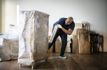 Load image into Gallery viewer, Commercial Quality 18" Stretch Film - 1500 Feet Clear, 4-Pack for Heavy Loads