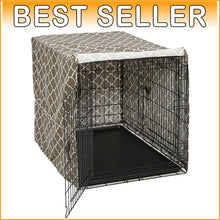 Load image into Gallery viewer, Versatile 42-Inch Dog Crate Cover with Flaps – Perfect for Anxious Dogs