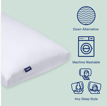 Load image into Gallery viewer, Luxury Microfiber Sleep Pillow - Medium Firmness, Washable &amp; Breathable Cotton