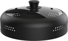 Load image into Gallery viewer, Dishwasher Safe 11.5'' Microwave Cover - Black Silicone Lid for Easy Cooking