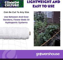 Load image into Gallery viewer, UVA Stabilized Heavy-Duty Garden Netting 6.5' x 350' with Trimming Scissors