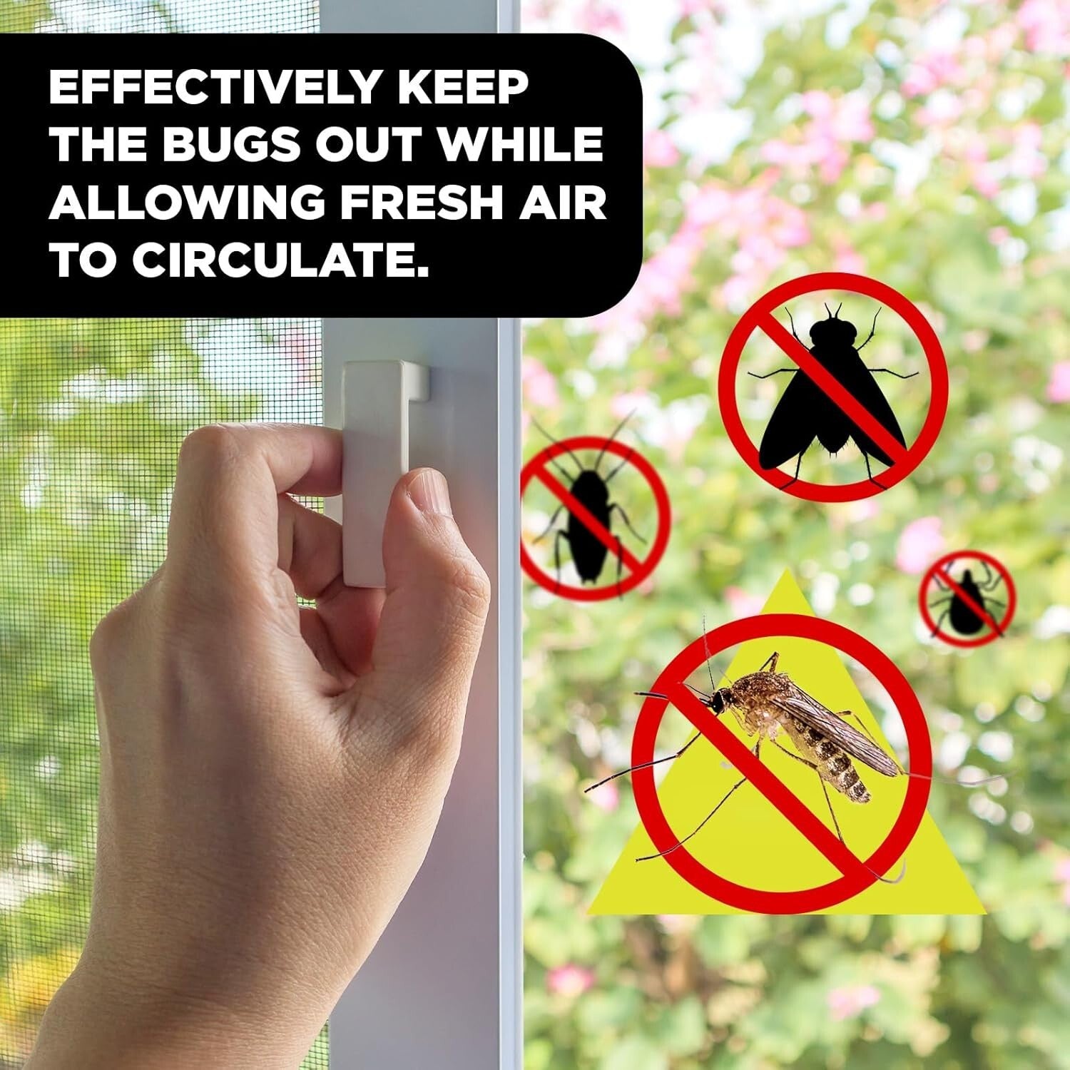 Customizable 84x50 Fiberglass Window Screen Mesh - Effective Insect Protection