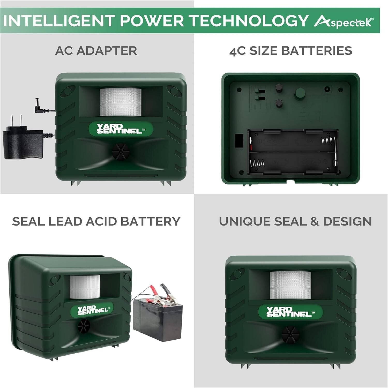 Yard Sentinel 2-Pack Ultrasonic Animal Repeller: Effective Outdoor Pest Control