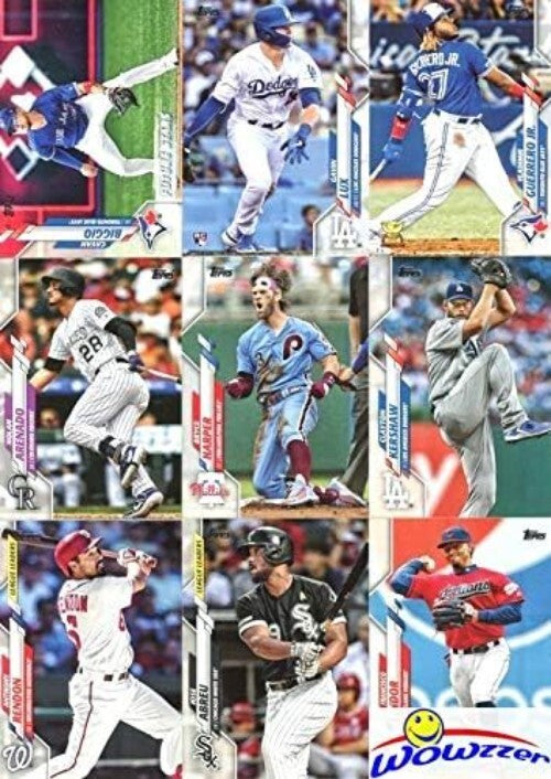 Luxury 2020 Baseball Cards Factory Set - 700 Cards with 5 Exclusive Rookie Cards