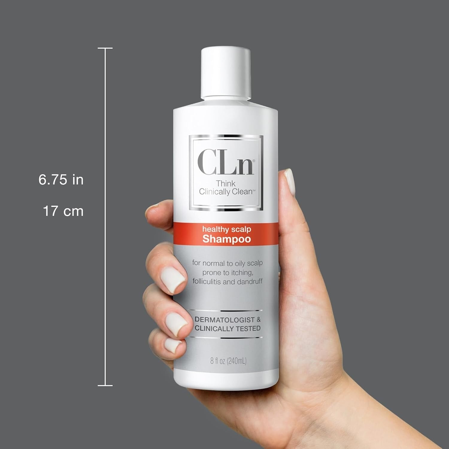 Clarifying Shampoo with Salicylic Acid - Fragrance-Free for Oily Scalp Relief