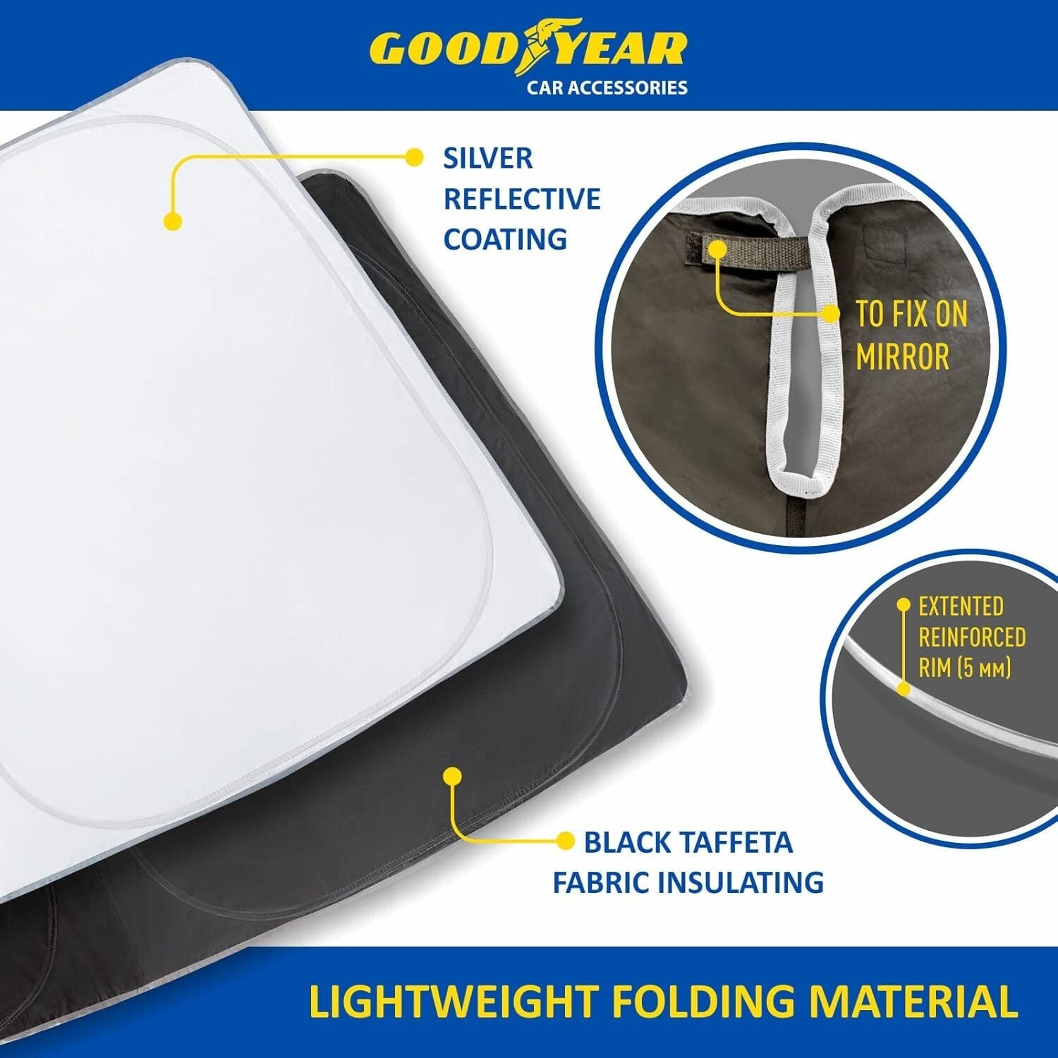 Foldable Windshield Sunshade for Kia Seltos 21-25: Ultimate Heat & UV Blocker