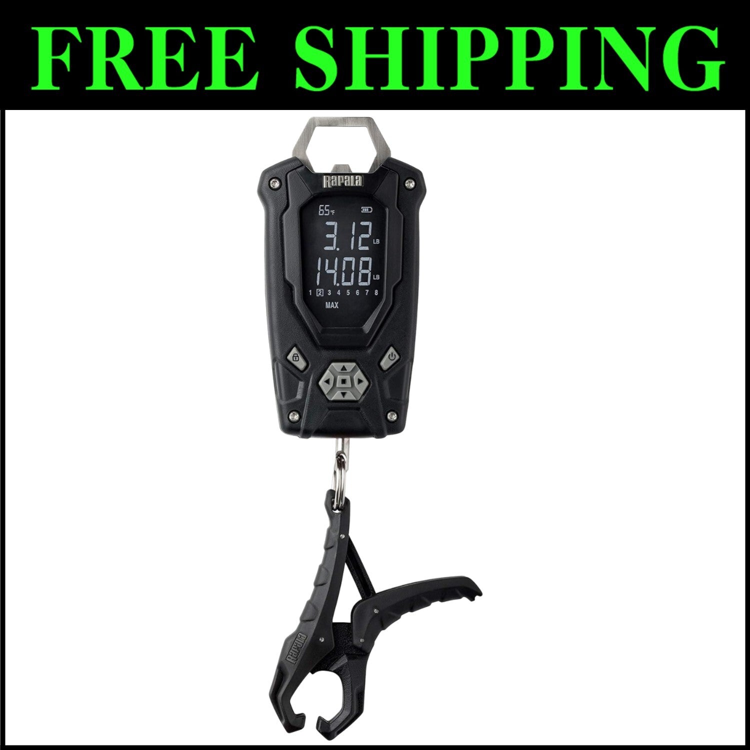 Versatile Digital Scale - LCD Display, 50 lbs Capacity and Tare Weight Function