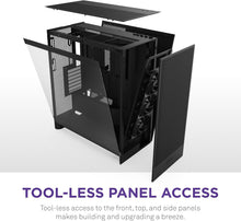 Load image into Gallery viewer, H7 Flow Mid-Tower ATX Case - superior airflow, 3 fans, Cable Management - Black