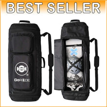 Load image into Gallery viewer, Luxurious Padded Skateboard Carrier Backpack with Multi-Use Storage Compartments